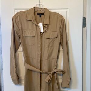 Banana Republic Tan Shirt Dress